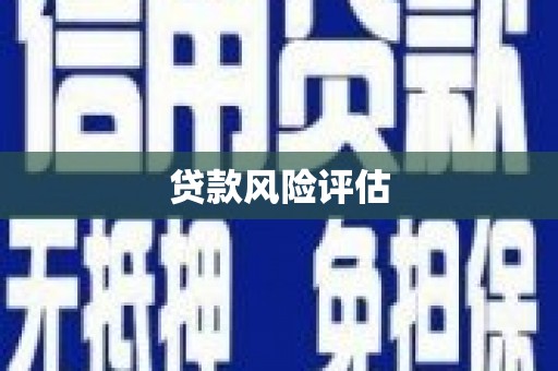 寮步贷款风险评估