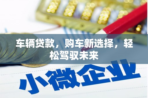 寮步车辆贷款，购车新选择，轻松驾驭未来