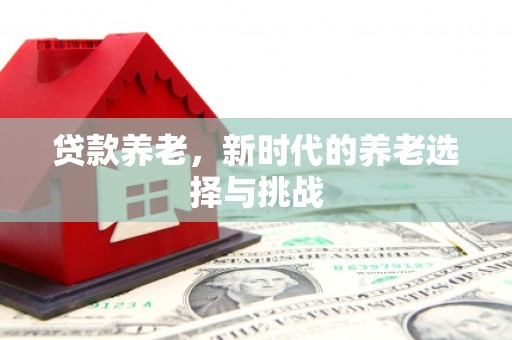 寮步贷款养老，新时代的养老选择与挑战