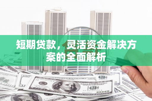 寮步短期贷款，灵活资金解决方案的全面解析