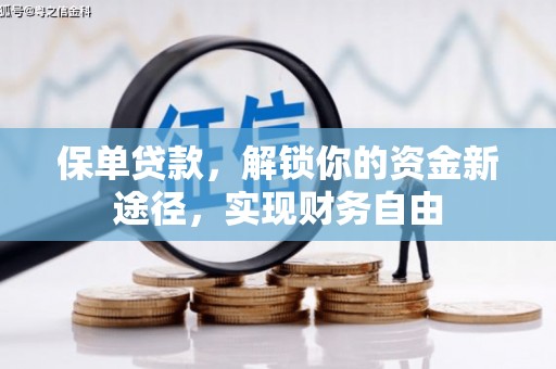 寮步保单贷款，解锁你的资金新途径，实现财务自由