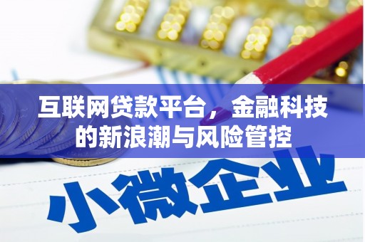 寮步互联网贷款平台，金融科技的新浪潮与风险管控