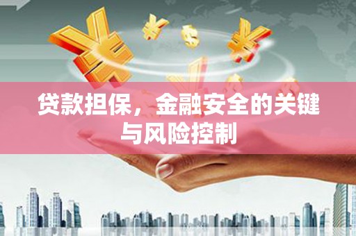 寮步贷款担保，金融安全的关键与风险控制