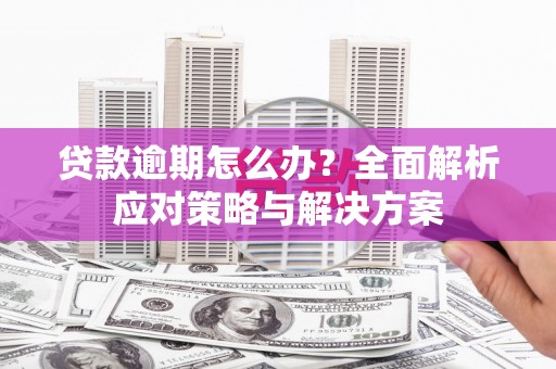 寮步贷款逾期怎么办？全面解析应对策略与解决方案